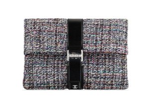 Image of Chanel tweed clutch