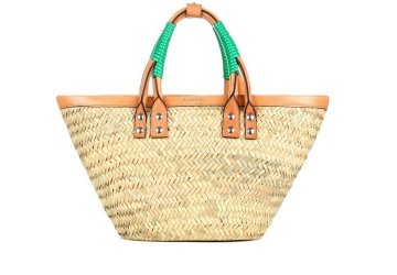 Image of Balenciaga straw bag