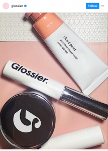 Glossier cosmetics
