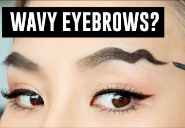 wavy eyebrows trend that shook us