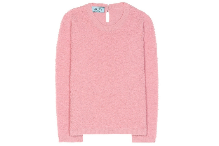 PRADA Alpaca and cotton-blend sweater