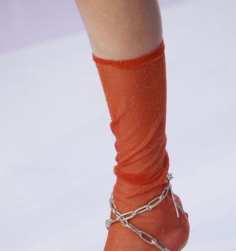 Missoni shoes presented during Milan Fashion Week.