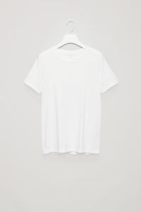 Cos white cotton t-shirt