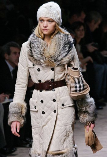 Burberry trench coat from the AW 2007 collection created by Christopher Bailey