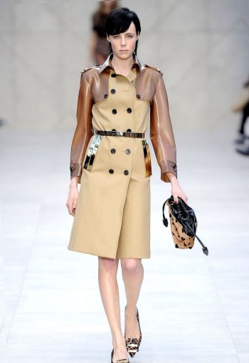 Burberry trench coat from the AW 2013 collection created by Christopher Bailey