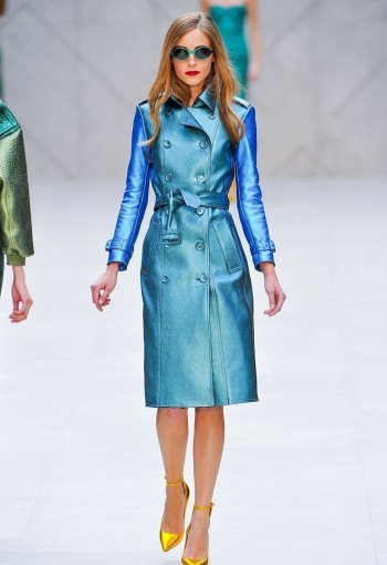 Burberry trench coat from the SS 2012 collection created by Christopher Bailey