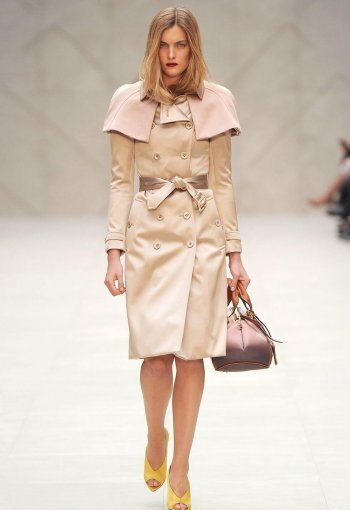 Burberry trench coat from the SS 2013 collection created by Christopher Bailey