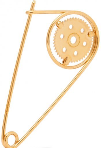 Loewe Gold-plated brooch