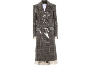 Calvin Klein wool coat one of our favourite pieces this season.