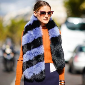 Winter fur stole is the must have accessory