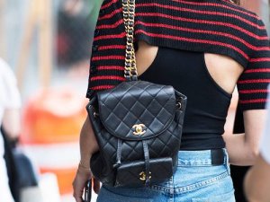 Chanel backpack that we have on our radar right now.