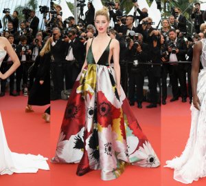 The red carpet looks of the 71st annual Cannes Film Festival at Palais des Festivals on May 10, 2018 in Cannes, France.