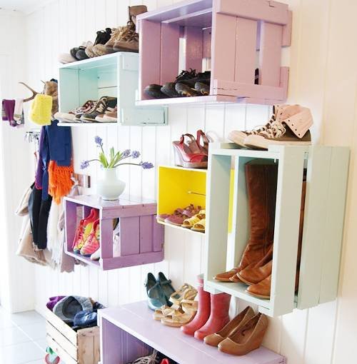 How to organise your shoes comes down to thinking outside the box and utilizing unique spaces you may not have considered before.