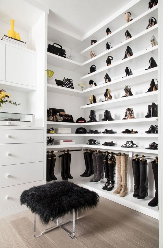 10 Ways to Organize Your Shoes, Inspired by Pinterest - The Glam Magazine
