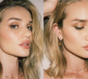 Follow the tips and tricks of French girls' makeup inspried by icons like Catherine Deneuve, as recreated by Rosie Huntington-Whitley.