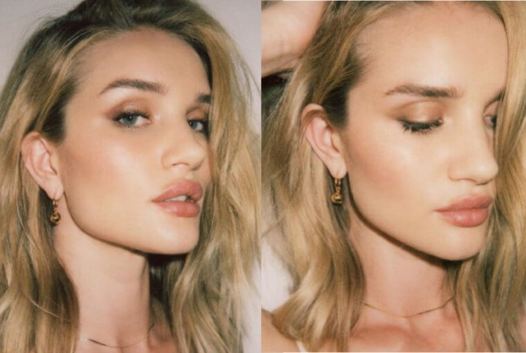 Follow the tips and tricks of French girls' makeup inspried by icons like Catherine Deneuve, as recreated by Rosie Huntington-Whitley.