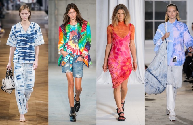 We're now experiencing the great return of TIE-DYE effects take over our closets. This season, the brands are taking this trend to the next level.