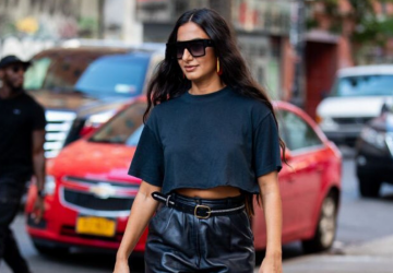 The crop top often raises people's eyebrows, especially when it comes to grown-up styling other than the most common one. Read more how to style it.